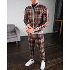 Cleo | Mens Tracksuit Shacket Two Piece Set Jacket Trousers Casual