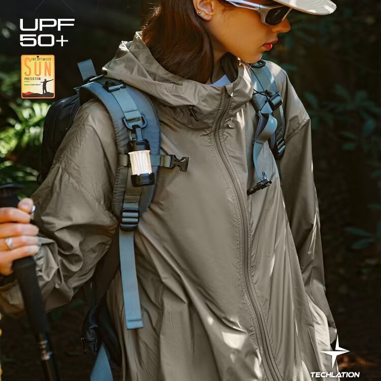 Greer | Womens Jacket Lightweight UV Sun Protection Hooded Summer Coat