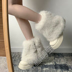 Finnian | Womens Snow Boots Fleece Lined Non Slip Warm Winter Ankle Boots