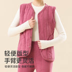 Cerys | Mens Wool Thermal Base Layer Warm Sleeveless Vest - 2