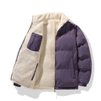 Elowen | Mens Fleece Lamb Wool Warm Thick Stand Collar Winter Top - 11