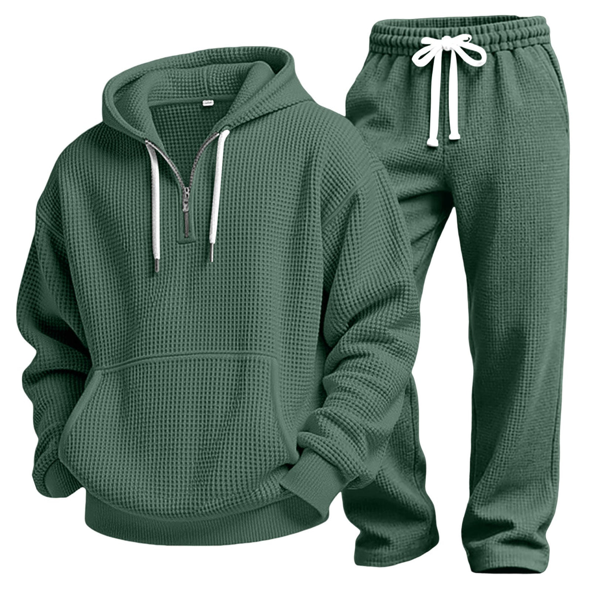 Gulliver | Mens Waffle Knit Casual Sports Versatile Trousers - 11