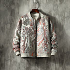 Eloise | Mens Varsity Jacket Embroidered Bomber Casual Jacket