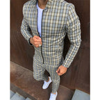 Cleo | Mens Tracksuit Shacket Two Piece Set Jacket Trousers Casual