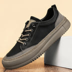 Ferris | Mens Leather Vintage Casual British Round Toe Shoes - 2