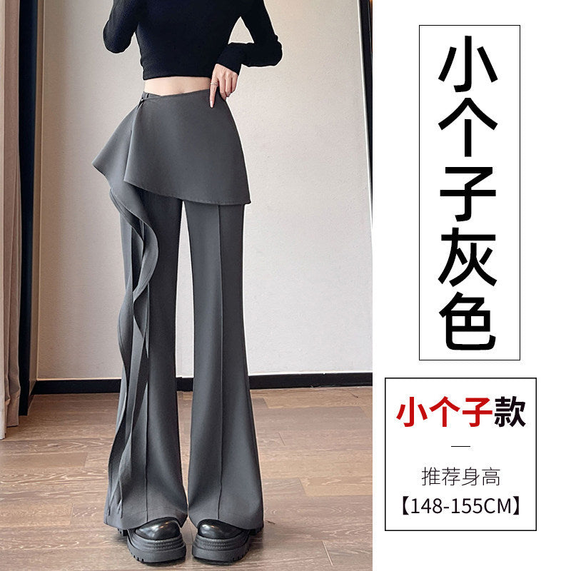 Marlowe | Womens Trousers Flared High Waisted Suit Casual Pants