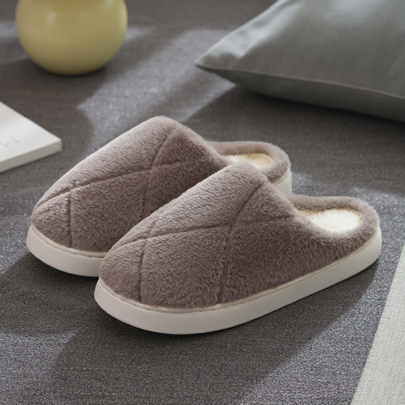 Hollis Slippers Fluffy Warm Memory Foam House Slippers
