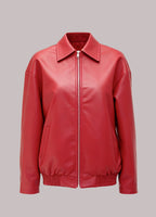 Xander | Mens Faux Leather Biker Motorcycle Street Jacket - 6
