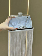 Cerys | Womens Clutch Bag Tassel Evening Shoulder Crossbody Bag