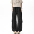 Gustav | Mens Trousers Lightweight Pleated Wide Leg Casual Pants