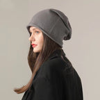 Maren | Womens Slouchy Knitted Beanie Winter Warm Retro Hat - 2