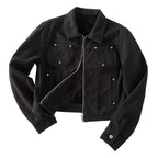 Freya | Womens Cropped Vintage Denim Jacket