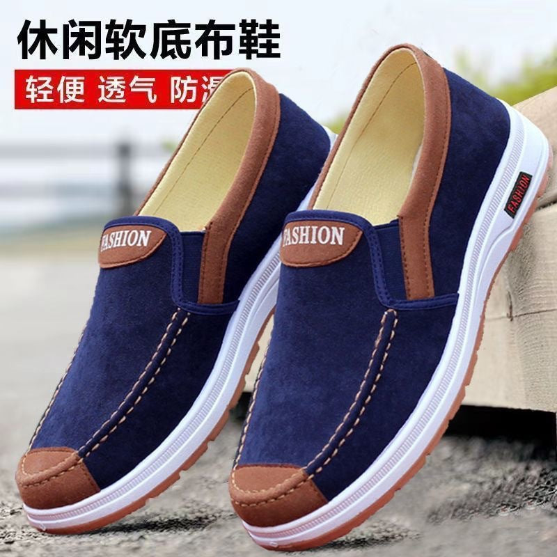 Cedric | Mens Canvas Work Shoes Breathable Lightweight Non Slip Shoes - 3