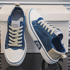 Colm | Mens Trainers Canvas Sneakers Breathable Skate Casual Shoes - 1