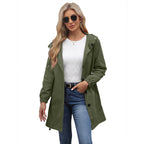 Coco | Womens Waterproof Jacket Hooded Windbreaker Lightweight Rain Coat