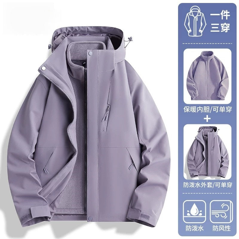 Imogen | Womens 3 In 1 Waterproof Hooded Softshell Jacket