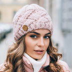 Esme | Womens Knitted Wool Diamond Plaid Warm Winter Jumper - 2