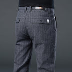 Emrys | Mens Work Trousers Straight Leg Business Wrinkle Free Trousers - 7