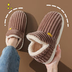Ursula | Womens Slippers Winter Warm Cotton Back Strap House Slippers