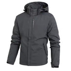 Ushi | Womens Waterproof Jacket Windproof Hooded Ski Outdoor Coat