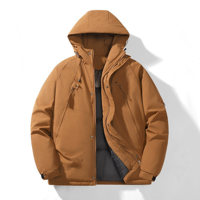 Nero | Mens Waterproof Winter Coat Padded Workwear Outdoor Coat - 3