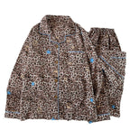 Rosalind | Womens Long Sleeve Button Up Cotton Pyjama Set Loungewear