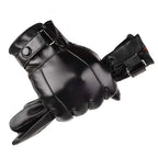 Valentine | Womens Leather Touch Screen Warm Cycling Gloves - 6