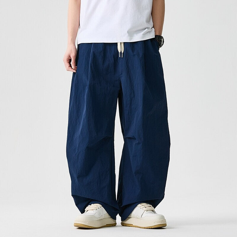 Katrina | Womens Wide Leg Straight Leg Loose Casual Trousers - 2