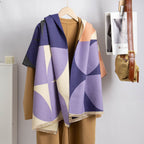 Ned | Womens Cashmere Warm Double Sided Soft Winter Scarf - 3