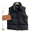 Thea | Mens Padded Quilted Gilet Down Warm Sleeveless Vest - 5