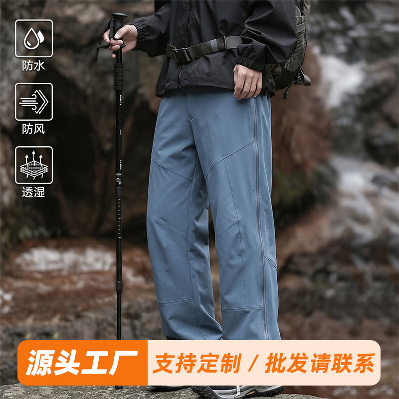 Nero | Mens Waterproof Jacket Hardshell 3 Layer Windproof Outdoor Coat