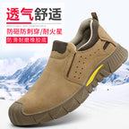 Vaughn | Mens Safety Boots Steel Toe Breathable Work Shoes Non Slip