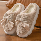 Hollis | Womens Slippers Fluffy Warm Memory Foam House Slippers