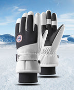 Wilbur | Womens Water Resistant Windproof Touchscreen Winter Warm Ski Gloves - 13