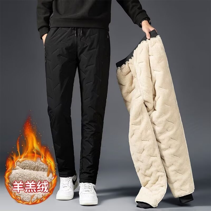 Timo | Mens Trousers Wide Leg High Waisted Casual Pants