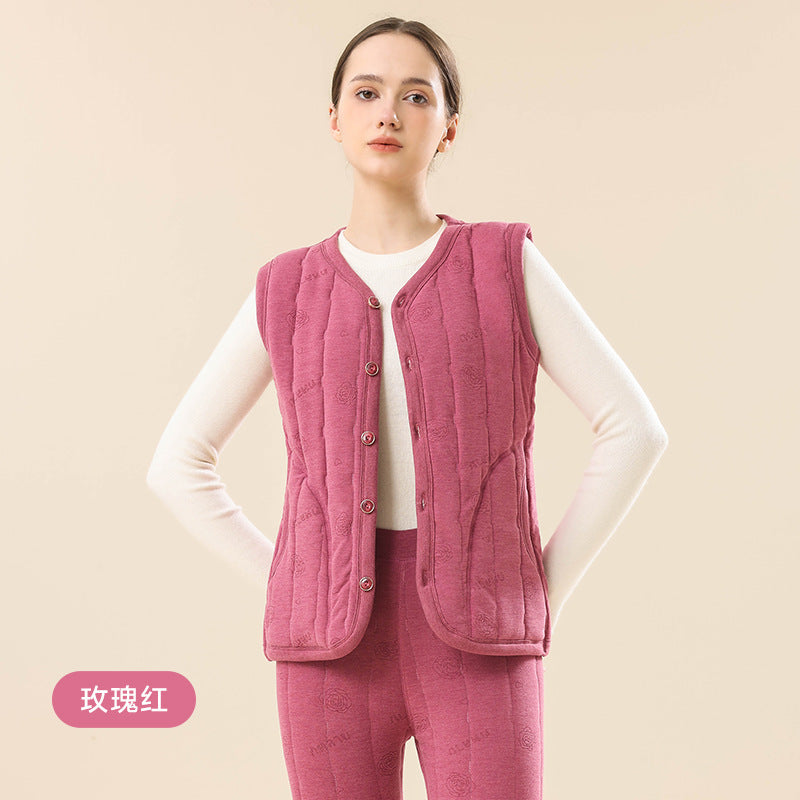 Cerys | Mens Wool Thermal Base Layer Warm Sleeveless Vest - 9