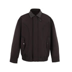 Xanthe | Mens Harrington Jacket Check Collared Bomber Workwear Jacket