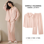 Arabella | Womens Cotton Long Sleeve Pyjama Set