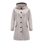 Coco | Womens Waterproof Jacket Hooded Windbreaker Lightweight Rain Coat
