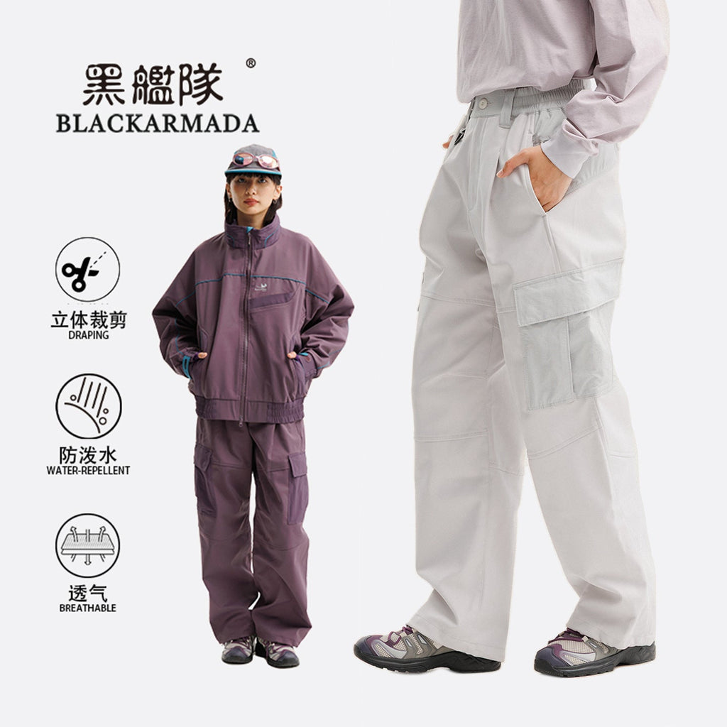 Leon | Mens Cargo Trousers Windproof Fleece Lined Outdoor Tactical Pants