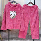 Priya | Womens Fleece Pyjamas Warm Winter Loungewear Set - 15