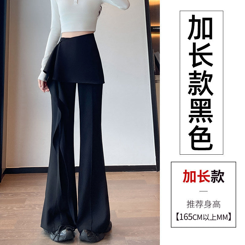 Marlowe | Womens Trousers Flared High Waisted Suit Casual Pants