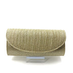 Coralie | Womens Clutch Bag Pleated Evening Party Crossbody Bag