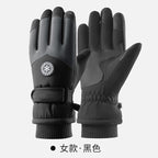 Wilbur | Womens Water Resistant Windproof Touchscreen Winter Warm Ski Gloves - 5
