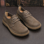 Dashiell | Mens Chelsea Ankle Leather Brogue Casual Boots - 4