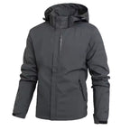 Ushi | Womens Waterproof Jacket Windproof Hooded Ski Outdoor Coat