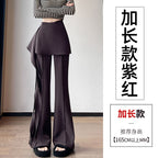 Marlowe | Womens Trousers Flared High Waisted Suit Casual Pants