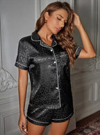 Clementine | Womens Short Pyjamas Printed Loungewear Set