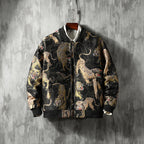 Eloise | Mens Varsity Jacket Embroidered Bomber Casual Jacket