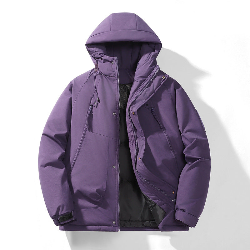 Nero | Mens Waterproof Winter Coat Padded Workwear Outdoor Coat - 7